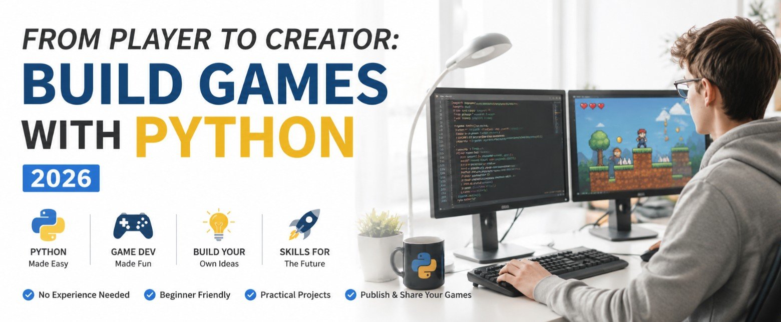 From Player to Creator: Build Games With Python 2026